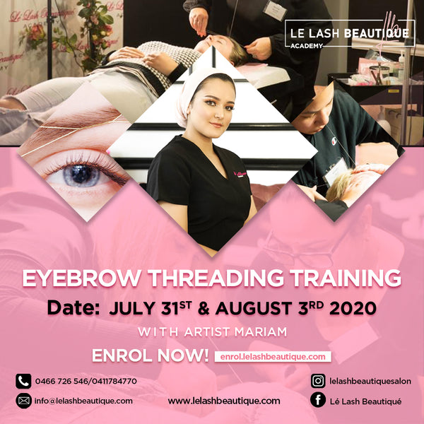 30% OFF Eyebrow Threading Training